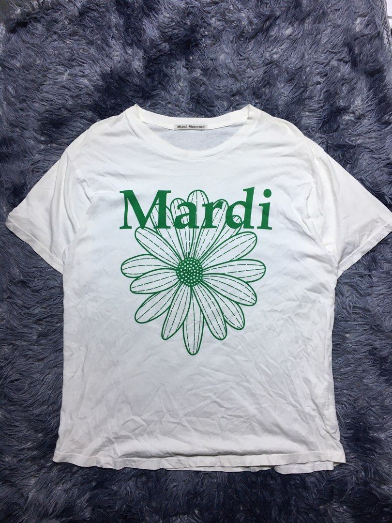 mardi tshirt (Category: Activewear) located in Cagayan de Oro. Submitted by rosellersumod-ong (Listing ID 1471238454, Image 1). Description: excellent condition no issue Size Small 20/27 cr 9.5/10.
