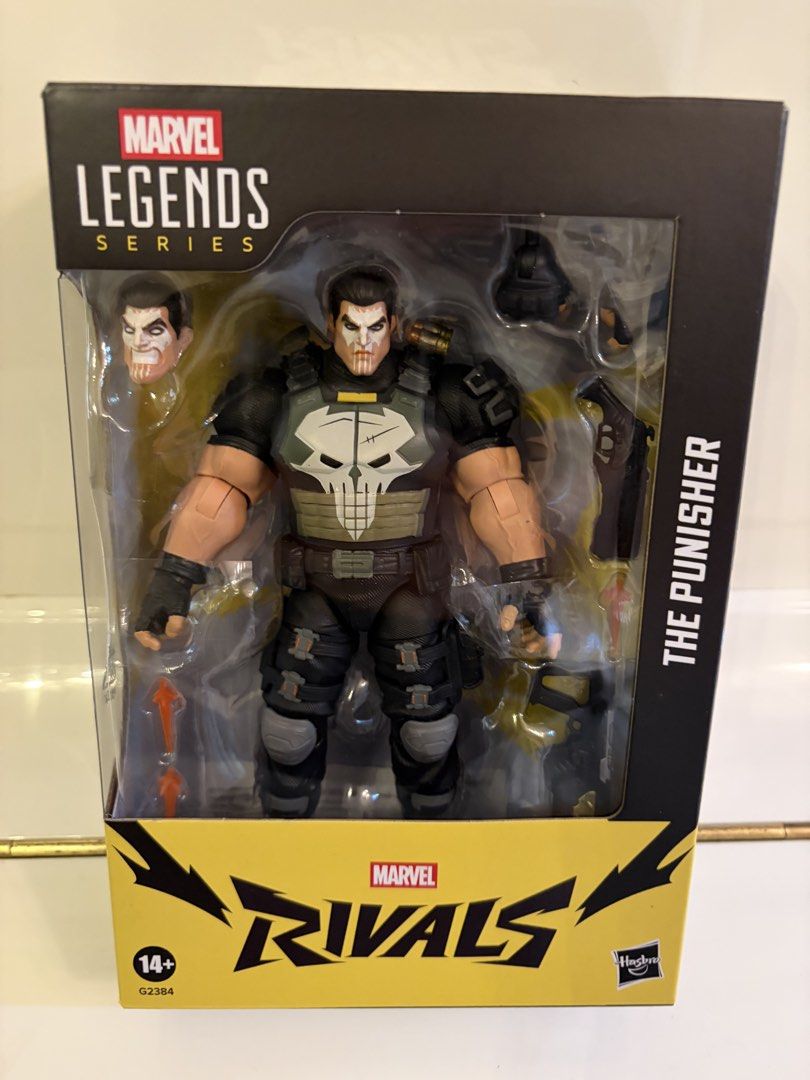 Marvel Legends Rivals Punisher (Category: Action & Battle Toys) located in Manila. Submitted by 1ringwdforce (Listing ID 1471250151, Image 1). Description: Marvel Legends Rivals Punisher Sealed Alabang pick up.