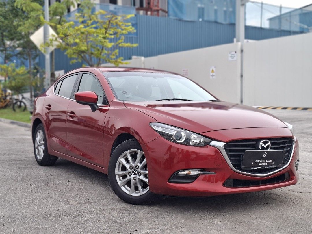 Mazda 3 1.5A sunroof Auto (Category: Used Cars) located in Singapore. Submitted by preciseauto (Listing ID 1471121364, Image 1). Description: 🔥🔥BOSS SAY ALL MUST GO CLEARANCE SALE🔥🔥 🚨CHEAPEST CARS IN THE MARKET🚨 🚘$500 DRIVEAWAY🚘 🏦LOWEST INTEREST FROM 1.48%🏦 🟢1 YEAR WARRANTY🟢 🔧FREE 1 YEAR SERVICING🔧 🏬 Vehicle 120 Points INSPECTION CHECK By In House Workshop BEFORE we put them for SALE 🚕 PHV Drivers Welcomed 🔁 High Trade In Value ‼