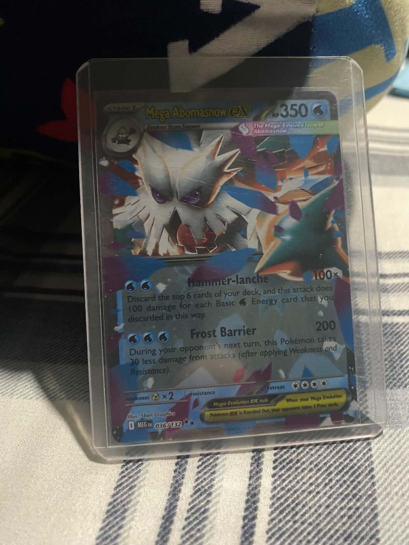 Mega Abomasnow EX 036/132 Rare (Category: Raw Singles) located in Angeles City. Submitted by rickki_t (Listing ID 1471242307, Image 1). Description: .