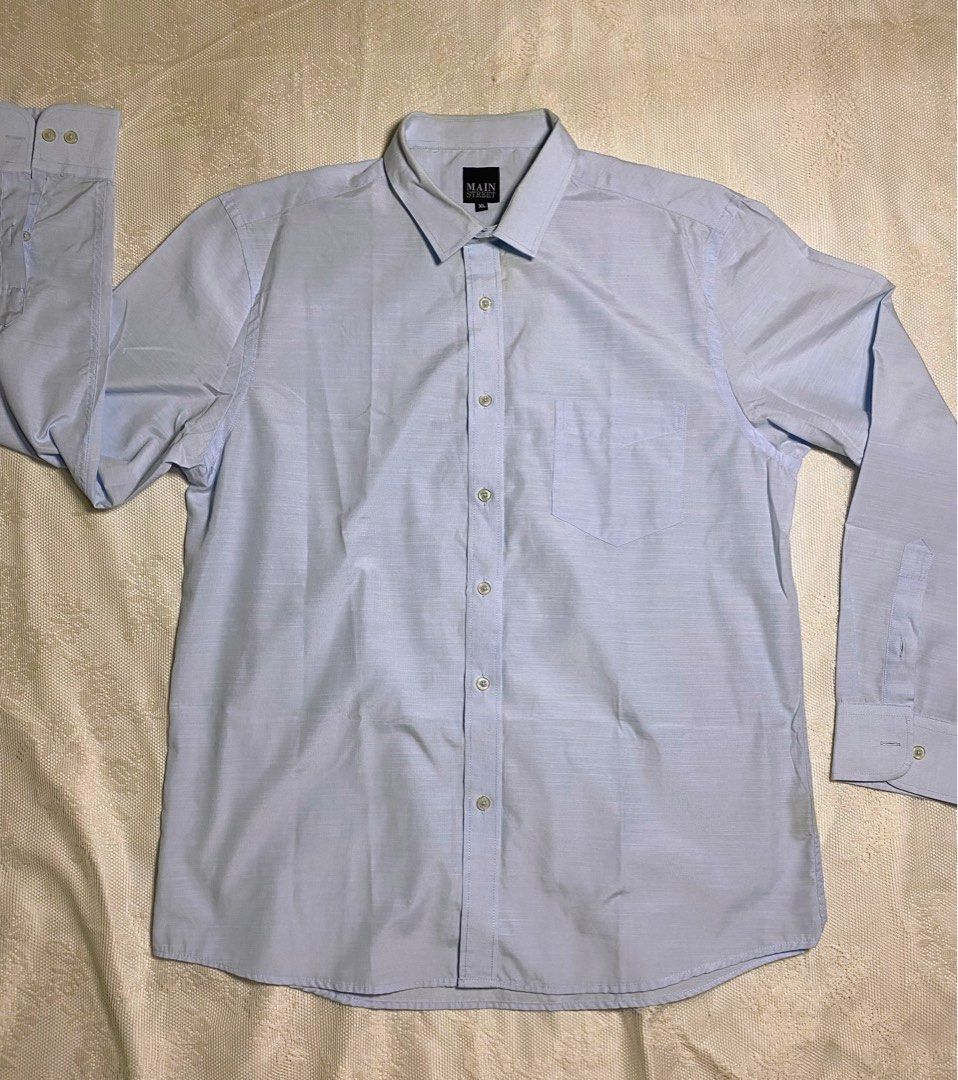 Men’s long sleeve shirt (Category: Tshirts & Polo Shirts ) located in Angeles City. Submitted by noagrace (Listing ID 1471121996, Image 1). Description: Preloved long sleeve Xl size A little yellow-ish in the collar due to storage .
