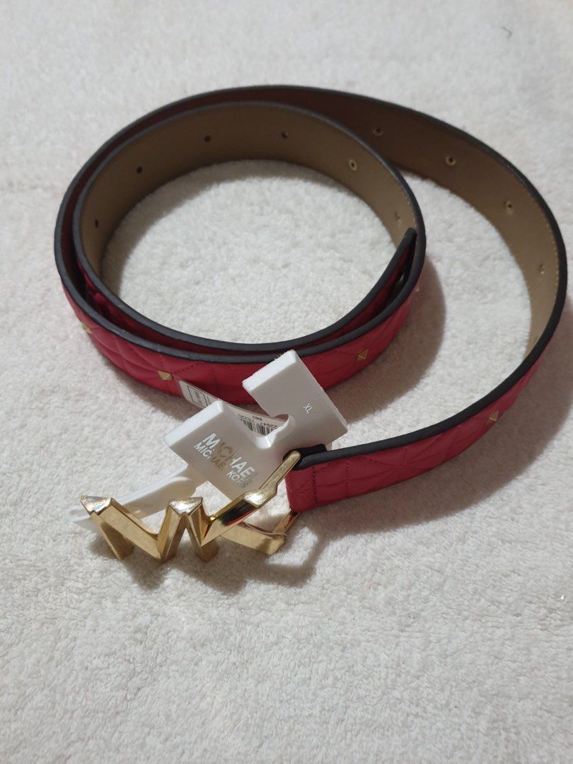 Michael Kors Pink Belt XL (Category: Belts) located in Las Pinas. Submitted by epitome.mnl (Listing ID 1471129997, Image 2). Description: 💎Brand New with tag 💎Michael Kors 💎Size XL 💎SRP 68USD 💎All items 100% original 📌MOP GCASH or BDO 📌SF Shouldered by the buyer 📌Lalamove/Grab (via sched) 📌Flash / Gogo Express Provincial 80-240 📌Meetups: Las Pinas/Alabang/Laguna via schedule.