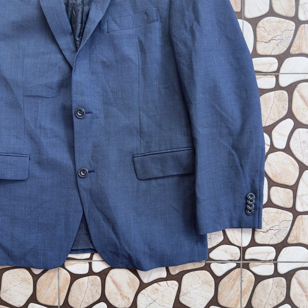 Michael Kors Woven Wool Blue Blazer Coat (Category: Coats, Jackets and Outerwear) located in Makati City. Submitted by hdn.rck (Listing ID 1470997329, Image 3). Description: Michael Kors Woven Wool Blue Blazer Coat.