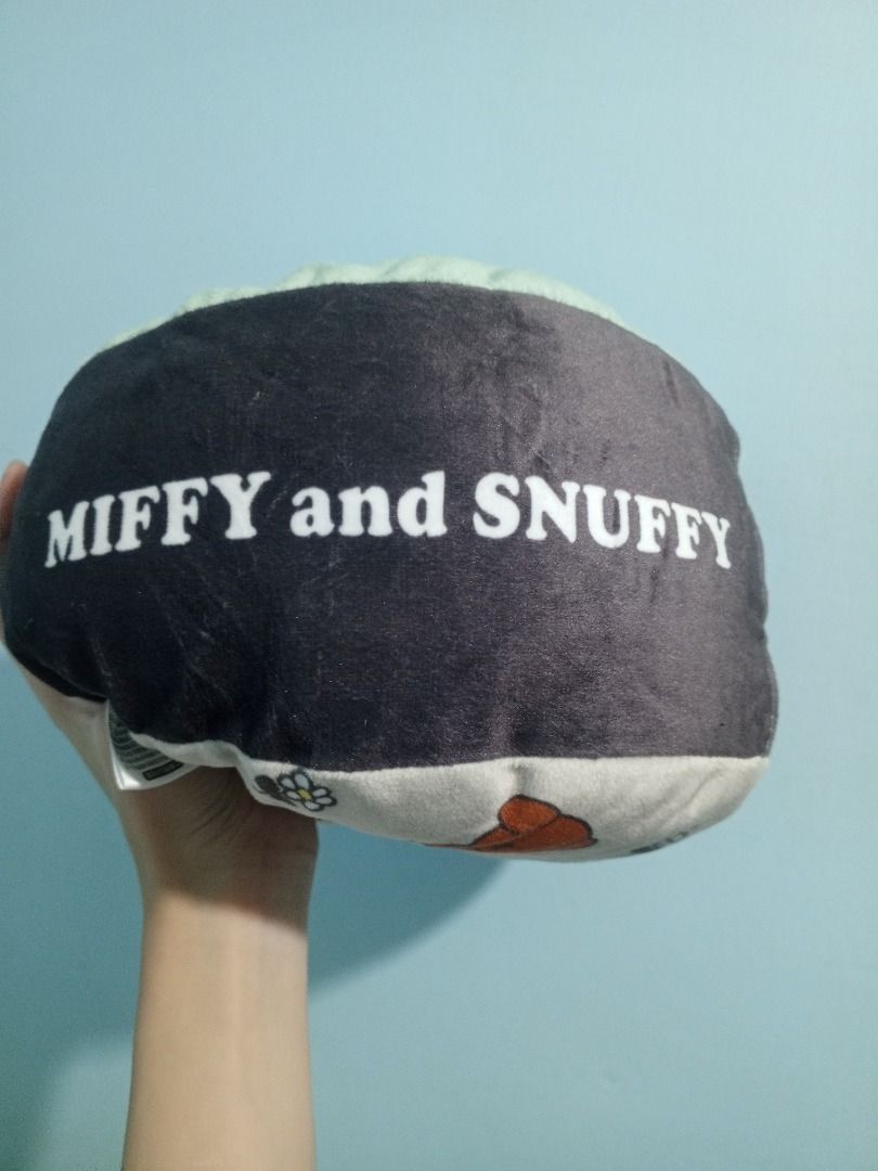 Miffy and Snuffy round plush pillow cushion (Category: Plushies & Soft Toys) located in Caloocan City. Submitted by fiercephoenix_23c798 (Listing ID 1471145135, Image 3). Description: .