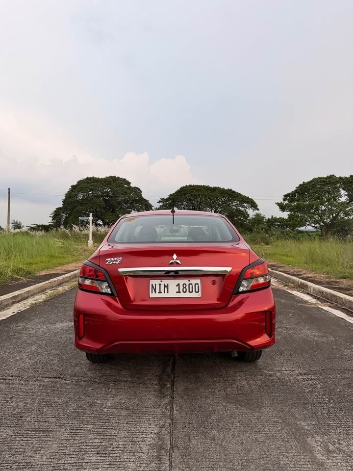 Mitsubishi mirage 2024 GLS (Category: Used Cars) located in Marikina City. Submitted by eduardocasas (Listing ID 1467868795, Image 1). Description: ‼️FOR SALE‼️ 2024 Mitsubishi Mirage G4 GLS Automatic Transmission 8,*** mileage only Gasoline engine Color: Red Metallic 90% tires Used for 7 months only Casa Maintained Price: Php 610k Touch Screen monitor Complete papers.