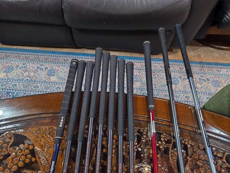 Mizuno Zephyr Ladies Golf Set (Category: Golf) located in Paranaque City. Submitted by chips24 (Listing ID 1471145872, Image 3). Description: For Sale Ladies Set °Mizuno Zephyr L flex graphite shaft irons °Mizuno Presage 3 wood L flex °Giga UW L flex °Taylor Made R5 11.5° L flex driver °Elle golf bag inlcuded for only 23.7k pick up Bf Paranaque free shipping within MM..