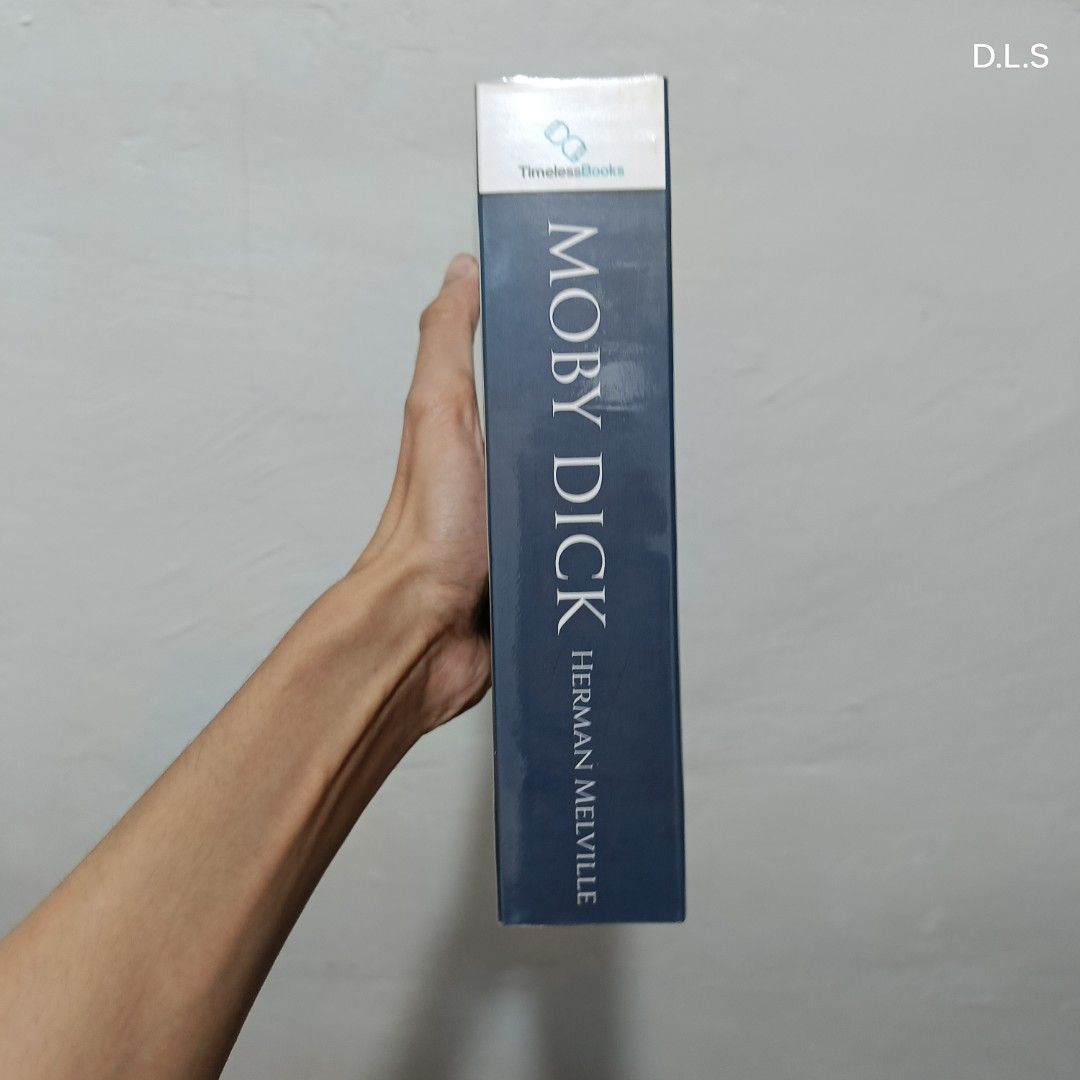 Moby Dick — Herman Melville (Category: Storybooks) located in Manila. Submitted by x_danilo (Listing ID 1471206853, Image 2). Description: PLEASE READ HERE: Title: Moby Dick — Herman Melville Pages: 670 Price: ₱200 + SF READING PLATFORM RATING: • Goodreads — 3.58/5 ⭐ GENRE: • Classic / Fiction / Literature / Historical Fiction / Novel / 19th Century / Adventure Issue/s: • Minimal foxing marks on edges. SERVICE/S OFFERED IF YOU BUY THIS BOOK: • Fr