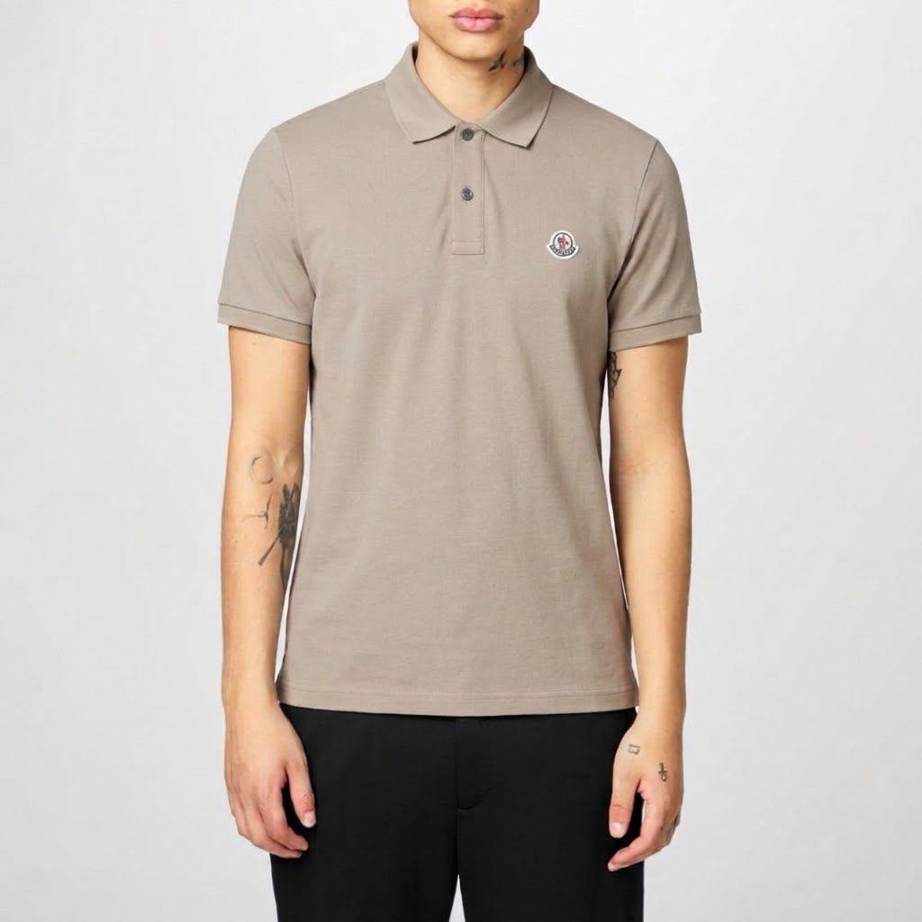 Monclear Light Brown Polo Shirt (Category: Luxury Apparel) located in Bacolod City. Submitted by thriftppy_ (Listing ID 1471154328, Image 2). Description: MONCLEAR LIGHT BROWN POLO SHIRT Size: XL Width: 22 Length: 28 Color rate: 9.8/10 Condition: Excellent near new Issue: None 💰1.5 DM for sure buyers 📥 Mode of payment:GCASH, BANK TRANSFER Unli vouch and vc for safety transaction. 📌Color may vary due to lighting📸 📦 Shipping via JNT EXPRESS🚚 