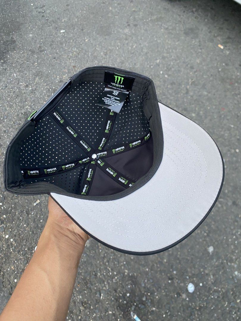 monster energy perforated cap rubber logo (Category: Caps & Hats) located in Manila. Submitted by ownywest833 (Listing ID 1471119799, Image 2). Description: brandnew.