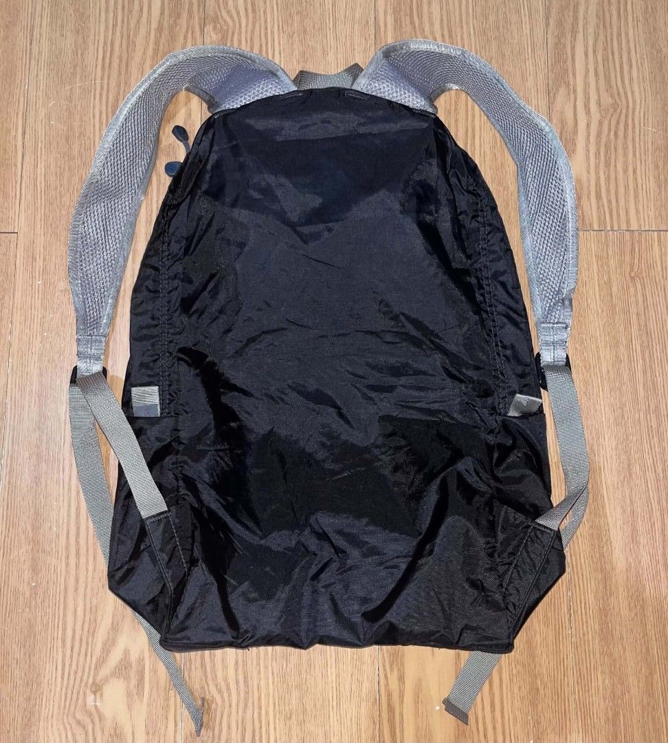 Montbell Pocketable Pack 15 Black Backpack (Category: Backpacks) located in Daraga. Submitted by thethriftcity2024 (Listing ID 1471294247, Image 2). Description: - Brand: Montbell - Color: Classic Black - Capacity: 15 Litres (Ideal for daily use and travel) - Design: Lightweight, packable design that folds down ultra-compact - Comfort: Breathable mesh shoulder straps - Storage: Convenient front zip pocket - Hardware: Branded dual zippers with eas