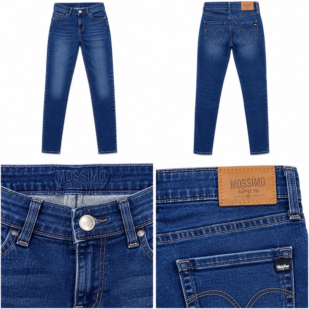 Mossimo Dark Blue Pants (Category: Jeans) located in Bulacan. Submitted by relove.re (Listing ID 1471295809, Image 1). Description: - Denim Pants - Dark Blue - Size S.