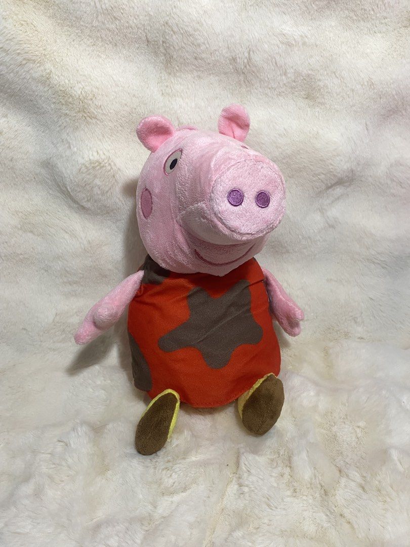 Muddy puddles Peppa Pig plush (Category: Plushies & Soft Toys) located in Kalibo. Submitted by ollie_stuffshop (Listing ID 1471119512, Image 1). Description: 36cm x 18cm Before you send your inquiries: ❗️Last Price is already posted ❗️Manage your expectations, WYSIWYG ❗️May need washing ❗️Dropoff is every Wednesday & Sunday.