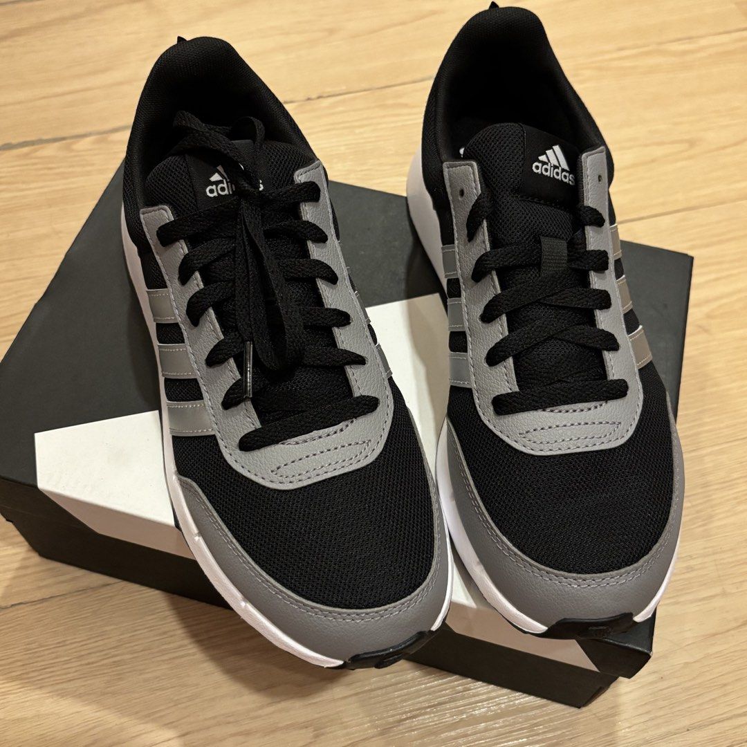 (New!) Adidas run50s (Category: Sneakers) located in Marikina City. Submitted by holymollyz (Listing ID 1471167393, Image 1). Description: Adidas run50s for sale! Never used :) size us 9 women. Too big for me..
