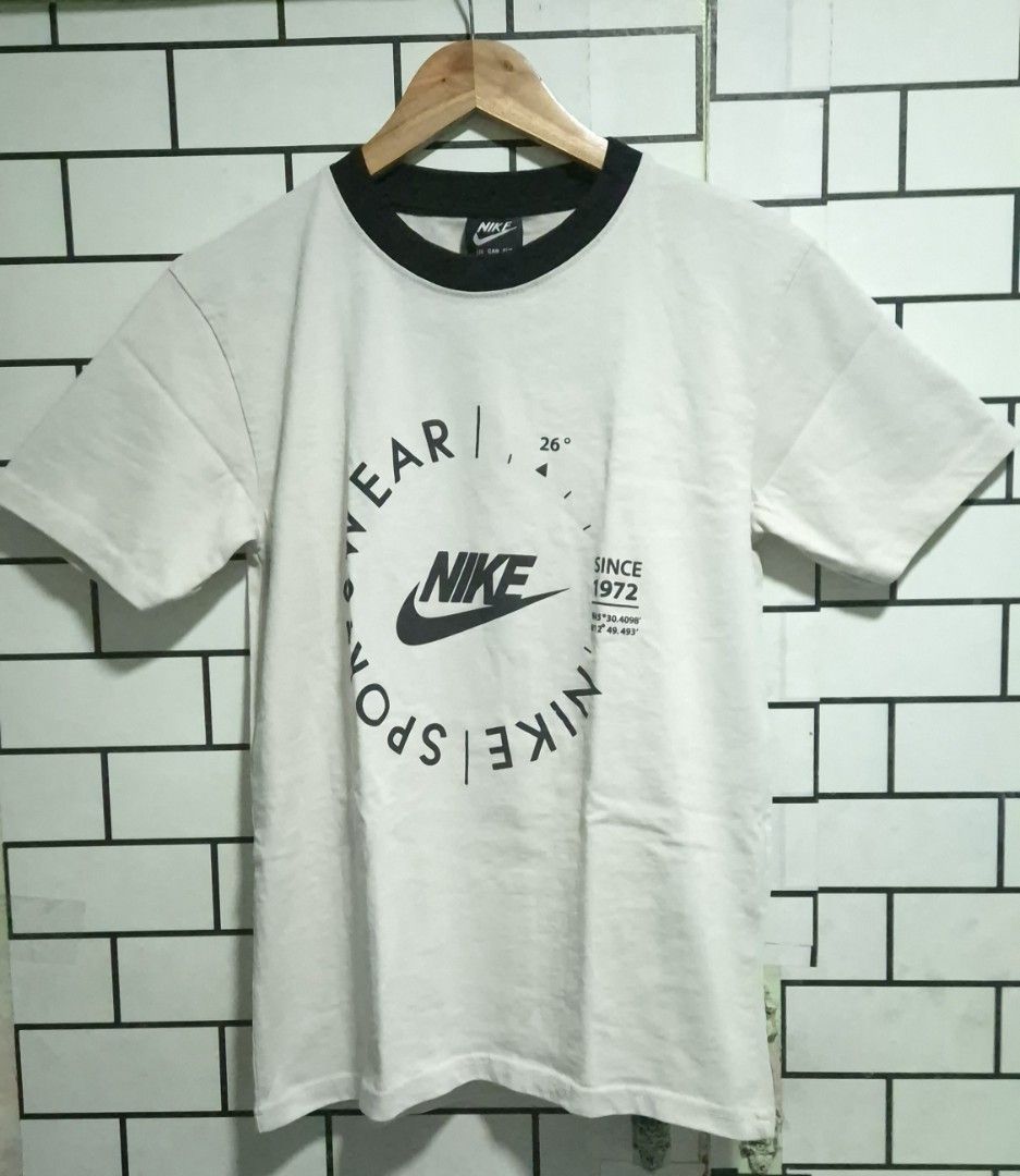 Nike Nude Ringer Shirt (Category: Tshirts & Polo Shirts ) located in Bulacan. Submitted by rgrs.collexn (Listing ID 1471223291, Image 2). Description: HQ fabric. Dimes: 20(W) x 27(L) inches Unisex ✨ Check out my listings for more affordable preloved finds! ✨ Please manage your expectations as all items are preloved. Any flaw/s, if applicable, will be clearly indicated in the item description. ‼️ No joy reservers or bogus buyers. ‼️ Clicking "Offe