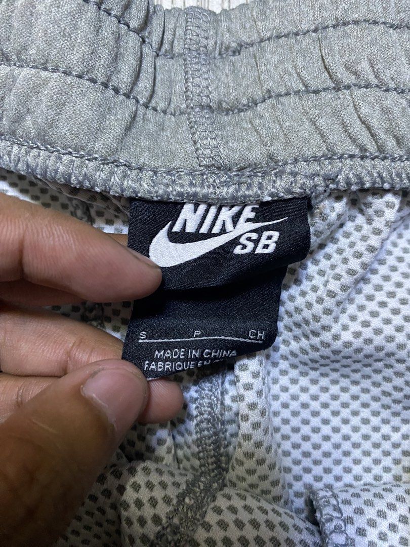 Nike SB Grey Mesh Shorts (Category: Shorts) located in Pasig City. Submitted by terrencec34805 (Listing ID 1471259469, Image 3). Description: Nike SB mesh short Excellent condition Size:Small Waist:28-30 Length:19.5 Issue:Missing Lace.