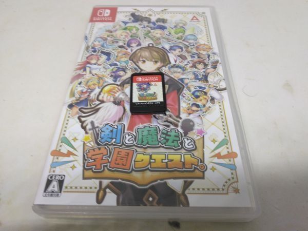 Nintendo Switch game: *Sword, Magic, and Academy Quest.* (Category: Nintendo) located in Caloocan City. Submitted by letao_shopping_ph (Listing ID 1471182292, Image 1). Description: Nintendo Switch Game 1 copy of the Nintendo Switch-exclusive game "Sword, Magic, and School Quest." Please feel free to ask if you have any questions. Please note that if you choose a shipping method that does not include a guarantee (tracking/insurance), I cannot be 