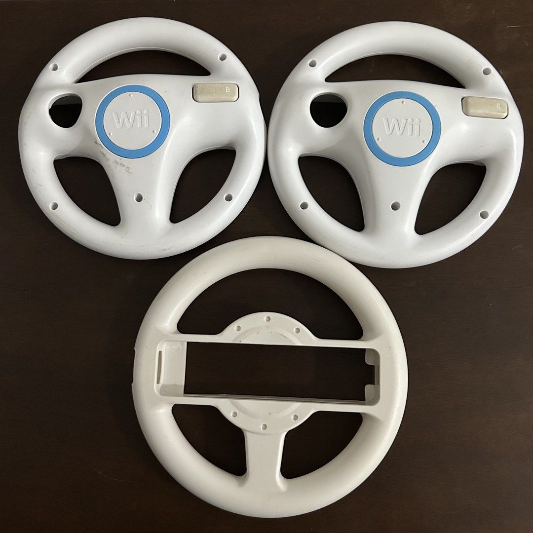 Nintendo Wii Steering wheel (Category: Nintendo) located in Quezon City. Submitted by argamenest (Listing ID 1471258306, Image 2). Description: Nintendo Wii Steering Wheels 350 each only 📍 Fairview QC.