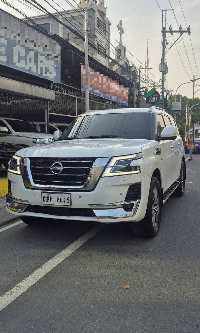 Nissan PATROL ROLAYE Auto (Category: Used Cars) located in Manila. Submitted by colynsantos (Listing ID 1471178833, Image 1). Description: 2024 NISSAN PATROL ROYALE MATIC / GAS 𝙒𝙀 𝘼𝘾𝘾𝙀𝙋𝙏 𝙏𝙍𝘼𝘿𝙀 𝙄𝙉 𝘼𝙉𝘿 𝙁𝙄𝙉𝘼𝙉𝘾𝙄𝙉𝙂‼️ 𝗖𝗮𝗹𝗹 𝗼𝗿 𝗺𝗲𝘀𝘀𝗮𝗴𝗲 𝘂𝘀 𝗳𝗼𝗿 𝗺𝗼𝗿𝗲 𝗱𝗲𝘁𝗮𝗶𝗹𝘀‼️ ☎️📞: 0️⃣9️⃣2️⃣7️⃣4️⃣9️⃣7️⃣7️⃣8️⃣9️⃣7️⃣ SLIGHTLY USED 18TKM MILEAGE COMPLETE PAPERS CASA MAINTAINED FIRST OWNER ACQUIRED ‼️ PUSH START SUNROOF.