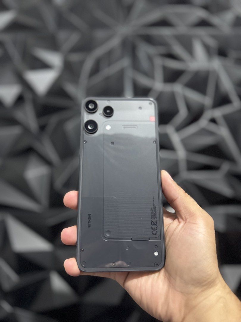 Nothing Phone 3a lite 5G (Category: Android Others) located in Valenzuela. Submitted by kirby1392 (Listing ID 1471143277, Image 1). Description: Good as new. With unused wire. Backup phone lang to at sobrang bihirang gamitin. Inclusion: Unit Box Casing Wala pong issue. Price is negotiable. RFS: upgrade ng phone .