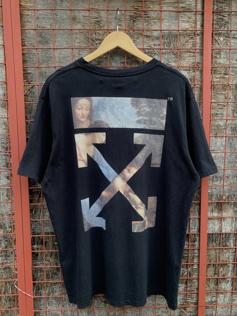 Off White Louvre x LeonardoDaVinci Black shirt (Category: Formal Shirts) located in Valenzuela. Submitted by thriftpings0 (Listing ID 1471256513, Image 2). Description: No issue Excellent condition Fit to Large Complete tags.