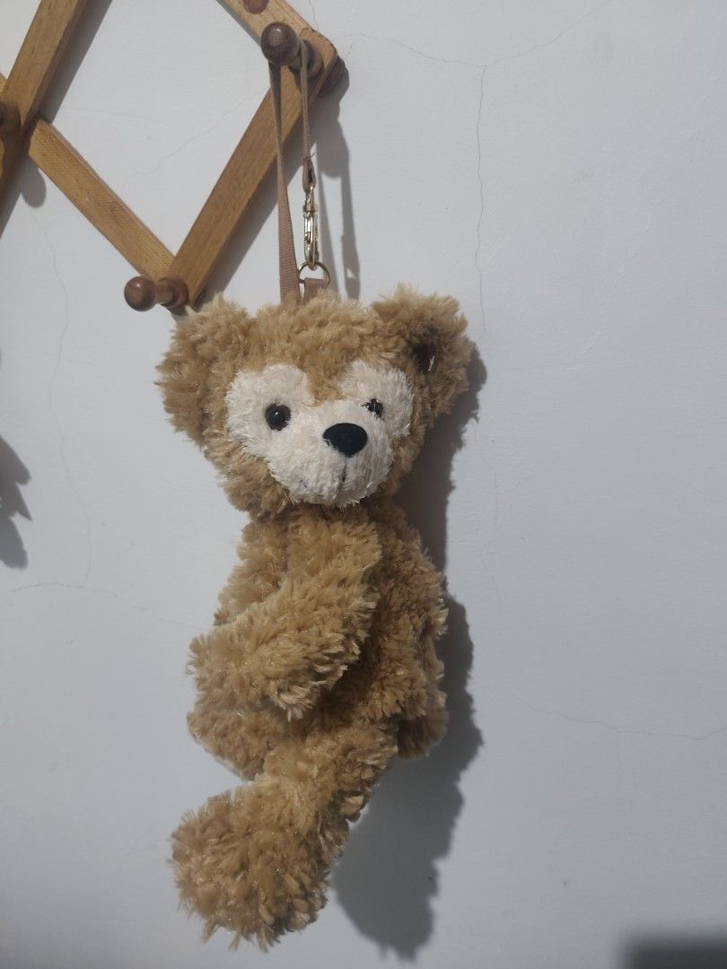 Official Disney Duffy Plush Pouch/ Bag Holder (Category: Plushies & Soft Toys) located in Dapitan. Submitted by ghibli_dreams (Listing ID 1471119946, Image 1). Description: Official Disney Duffy Plush Pouch/ Bag Holder. with clear etiketa and code. MOP - Gcash (prio payo) 📍Dapitan City.