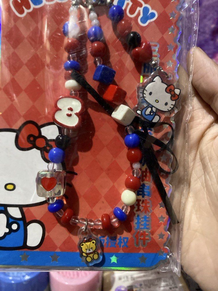 Official/ Licensed Hello Kitty Bag/ Phone Charm (Category: Character Goods) located in Bulacan. Submitted by cute.finds.ph (Listing ID 1471182590, Image 2). Description: .
