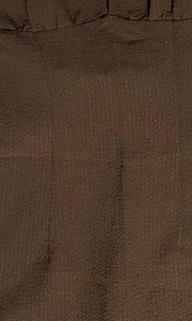 [Original H&M] Brown Halter Mini Dress (Category: Dresses) located in Pasig City. Submitted by kopenstore (Listing ID 1471174438, Image 3). Description: Quality: 10/10 (fairly used) No conditions Color may look different on photo due to light and phone camera settings RFS: Moving out soon, doing a deep clean of my closet - Product Details: - Brand/Model: H&M Divided - Color: Dark Brown - Size: EUR 34 / US XS / CN 155/80A - Design: Halter neck wit