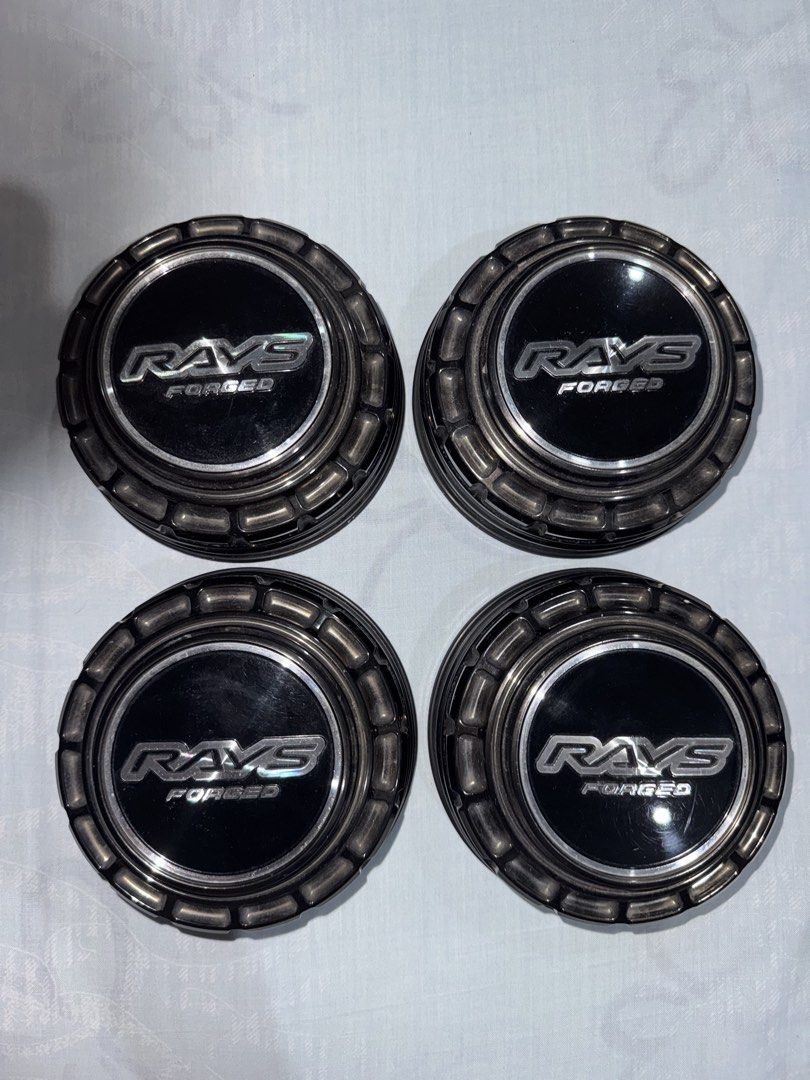 ORIGINAL RAYS CENTER CAP (Category: Mags and Tires) located in Quezon City. Submitted by richmarkyo41607 (Listing ID 1471240538, Image 1). Description: Geniuine Rays center caps Comes with 20pcs lug nuts Fairview loc.