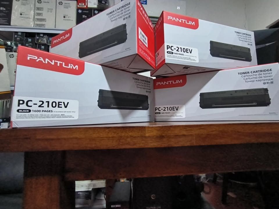 Pantum PC-210EV Black Toner Cartridge (Category: Printers, Scanners & Copiers) located in Quezon City. Submitted by inksource123 (Listing ID 1471177233, Image 1). Description: - Item: Pantum PC-210EV Black Toner Cartridge - Quantity: 4 boxes available - Yield: Up to 1,600 pages per cartridge - Condition: Brand new, unopened, and properly stored - Purchase Options: Buy individually or take the whole lot.
