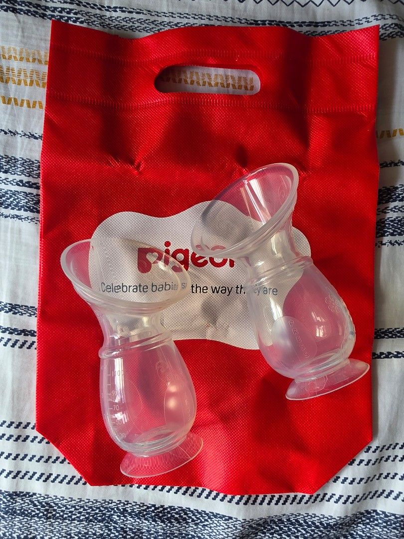 Pigeon Milk Saver Pump 2 pcs (Category: Breastfeeding & Bottle Feeding) located in Pasig City. Submitted by prelovedby.zp (Listing ID 1471182328, Image 1). Description: Used only to build stash before going back to work In good condition Bought in November 2025 Selling 2 pcs. together MOP: Gcash Location: Pasig.