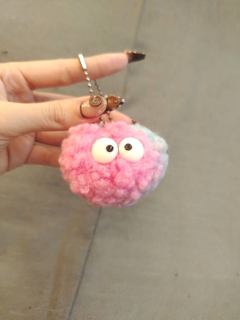 Pink × Blue PomPom Monster Plushie Keychain (Category: Plushies & Soft Toys) located in San Fernando. Submitted by jpmarketplace2023 (Listing ID 1471241707, Image 1). Description: 💚 All items are authentic from Japan. 💛 MOP: GCash (❌️ GCash Protect) 🩵 MOD: LBC only (❌️ S. Checkout, COD, COP) 💙 Meet-up: Vista Mall, San Fernando, Pampanga 💜 All items are on-hand. 🧡 First to pay gets the item first. ❤️ Breakable items are packed with care and 
