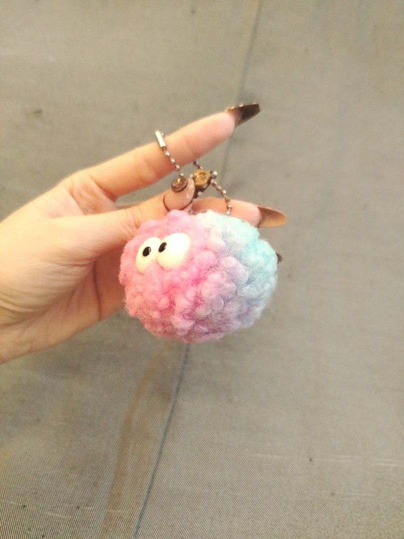 Pink × Blue PomPom Monster Plushie Keychain (Category: Plushies & Soft Toys) located in San Fernando. Submitted by jpmarketplace2023 (Listing ID 1471241707, Image 2). Description: 💚 All items are authentic from Japan. 💛 MOP: GCash (❌️ GCash Protect) 🩵 MOD: LBC only (❌️ S. Checkout, COD, COP) 💙 Meet-up: Vista Mall, San Fernando, Pampanga 💜 All items are on-hand. 🧡 First to pay gets the item first. ❤️ Breakable items are packed with care and 