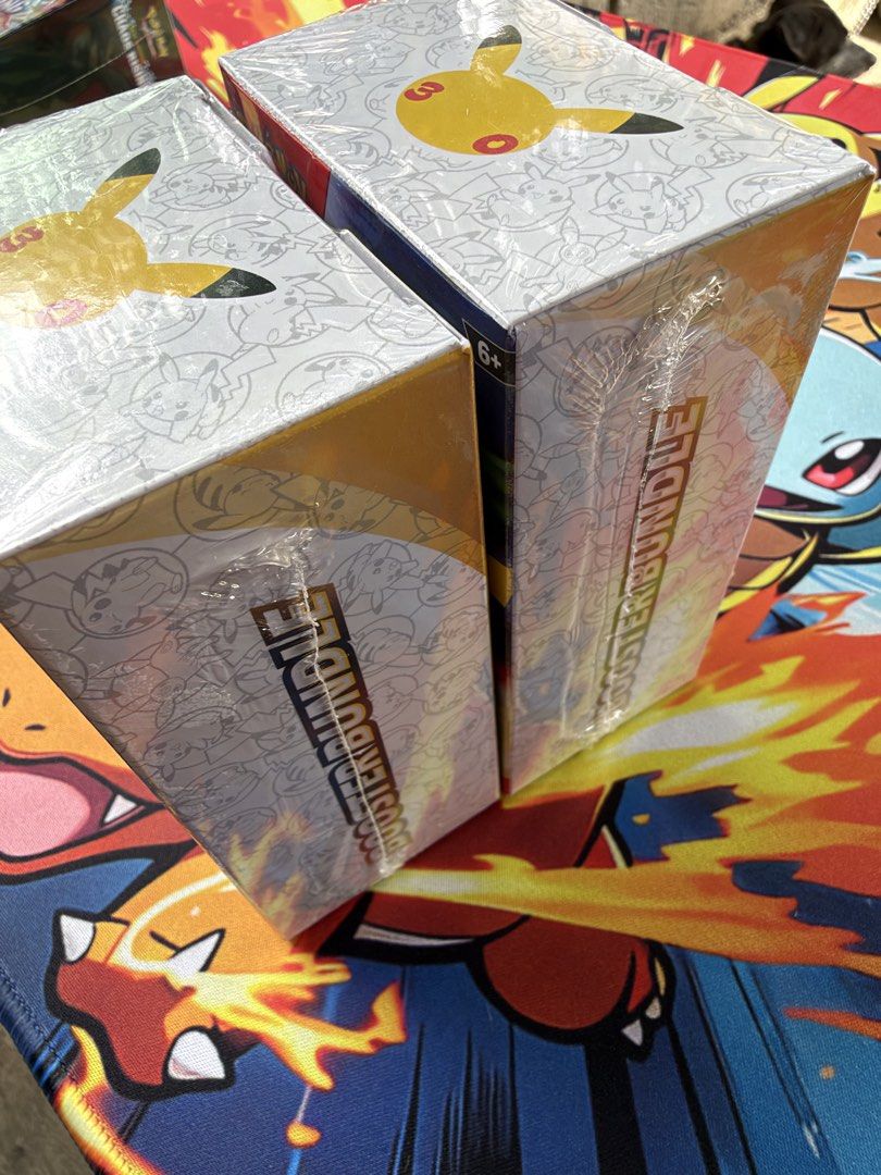 Pokemon 30th Celebration Booster Bundle (Sealed) (Category: Card Boxes & Cases) located in Makati City. Submitted by markymarino (Listing ID 1471175304, Image 2). Description: (2) Sealed Booster Bundle 6300 each Meron din ako First Partner (JP) 1,800 each generation .