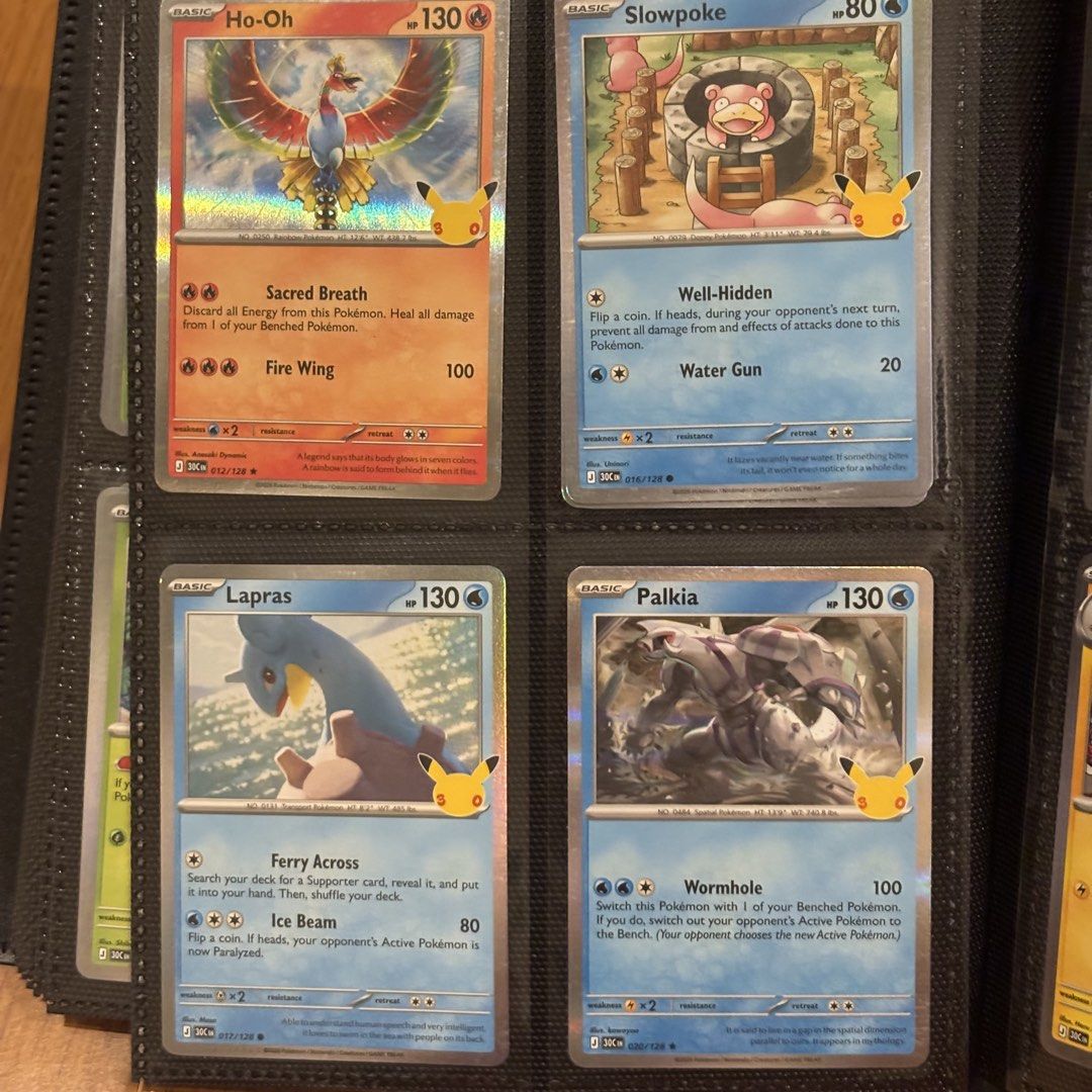 Pokemon 30th Common Cards (Part 1) (Category: Raw Singles) located in Las Pinas. Submitted by barbieia (Listing ID 1471091365, Image 3). Description: 💛 cards are at ₱30 each unless otherwise specified in the picture 💛 will include a free random Pokemon 30th card for a minimum spend of ₱700 💛 some cards have multiple copies in case you’re interested in more than one.