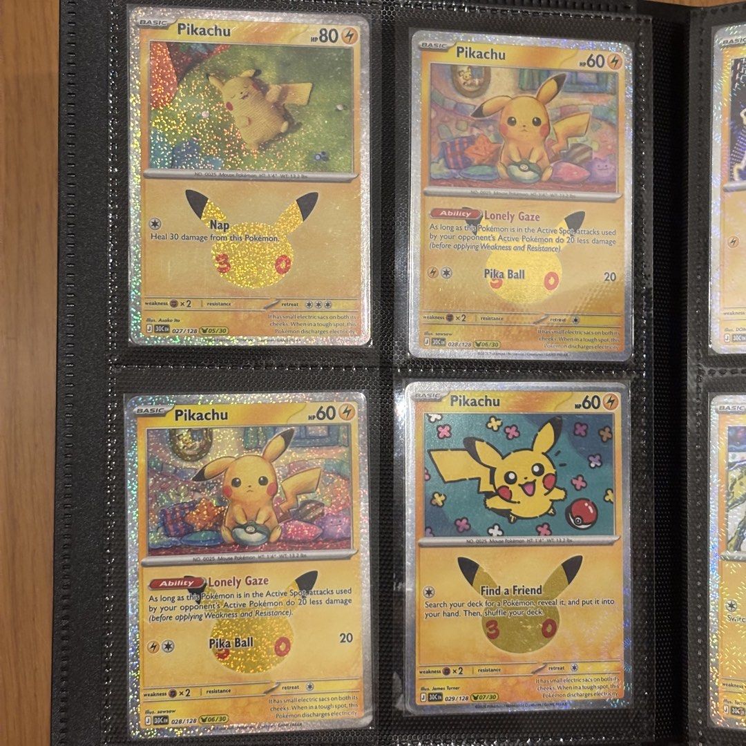 Pokemon 30th Pikachu Cards (Category: Raw Singles) located in Las Pinas. Submitted by barbieia (Listing ID 1471283330, Image 2). Description: .
