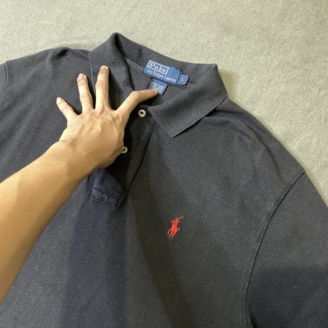 Polo Ralph Lauren Polo Shirt (Category: Tshirts & Polo Shirts ) located in Dasmarinas. Submitted by slime_thrifts (Listing ID 1471253021, Image 2). Description: Polo Ralph Lauren Polo Shirt 22 x 31 Verygood condition Sign of usage 8.5/10 color rate ready to use ₱350 + sf.