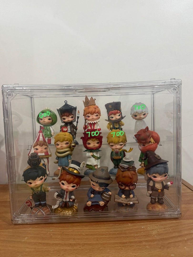 Pop Mart Hirono Blind Box Figures Collection (Category: Designer & Blind Box Toys) located in Manila. Submitted by iya.bns (Listing ID 1471296627, Image 1). Description: LFB WTS (prio: set takers) 3 for 1k on umarked items 2 for 800 loc: sampaloc manila mod: lalamove/jnt.