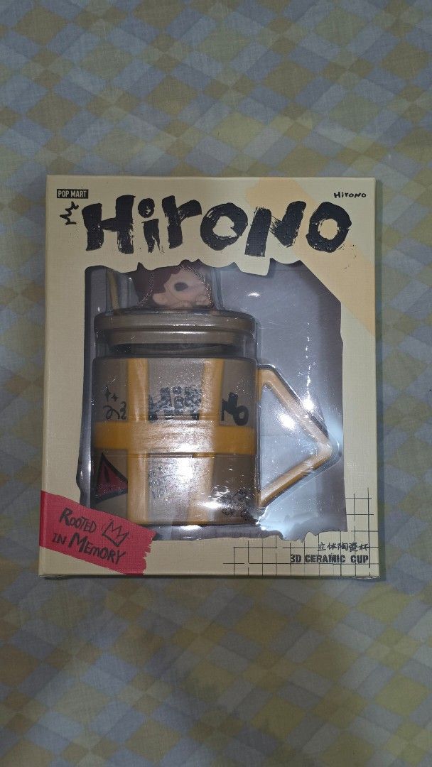 Pop Mart Hirono Rooted In Memory 3D Ceramic Cup Mug (Category: Coffee & Tea Tableware) located in Binan City. Submitted by rnznmartinez (Listing ID 1471166198, Image 3). Description: - Official Pop Mart Hirono merchandise: 'Rooted in Memory' ceramic cup - Generous 450ml capacity for your favorite drinks - Features a unique 3D figurine element attached to the mug - Comes with the original outer box and intact window packaging -Unsealed for checkin