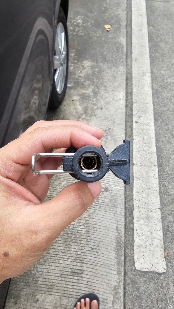 Pressure Washer Rotary Turbo Nozzle Attachment (Category: Hose and Watering Devices) located in Quezon City. Submitted by hub.store (Listing ID 1471175678, Image 2). Description: free na kapag bumili sakin ng kahit ano Kawasaki Fujihama Maxipro Lutian Black & Decker Greenfield Bosch Makita AR need match its size 8MM.