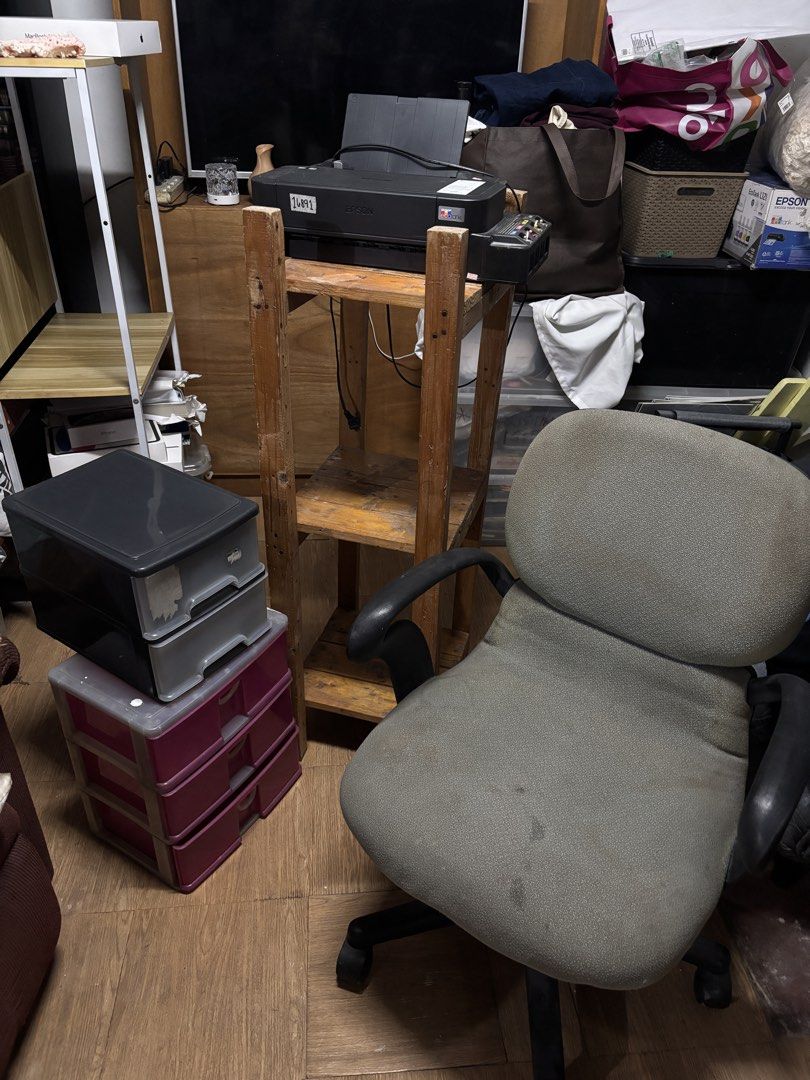 Printer, Shelves, Drawers Office SET Take all (Category: Other Home Furniture) located in Quezon City. Submitted by mariesapo (Listing ID 1471226193, Image 1). Description: .