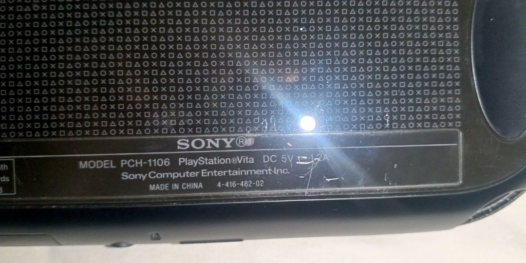 PS Vita Phat (128GB) (Category: Other Gadgets) located in Manila. Submitted by arndope.443 (Listing ID 1471287791, Image 3). Description: Ps vita PCH 1106 (phat) (128GB) (Jailbreak) Inclusion: -Orig Charger -Five Ps vita games(no case) -4GB ps vita memory card Good working condition 128GB(Henkaku Jailbroken) Issues: -Oled Burn -papulbos na yung left joystick pero may tumb grip na naka install.