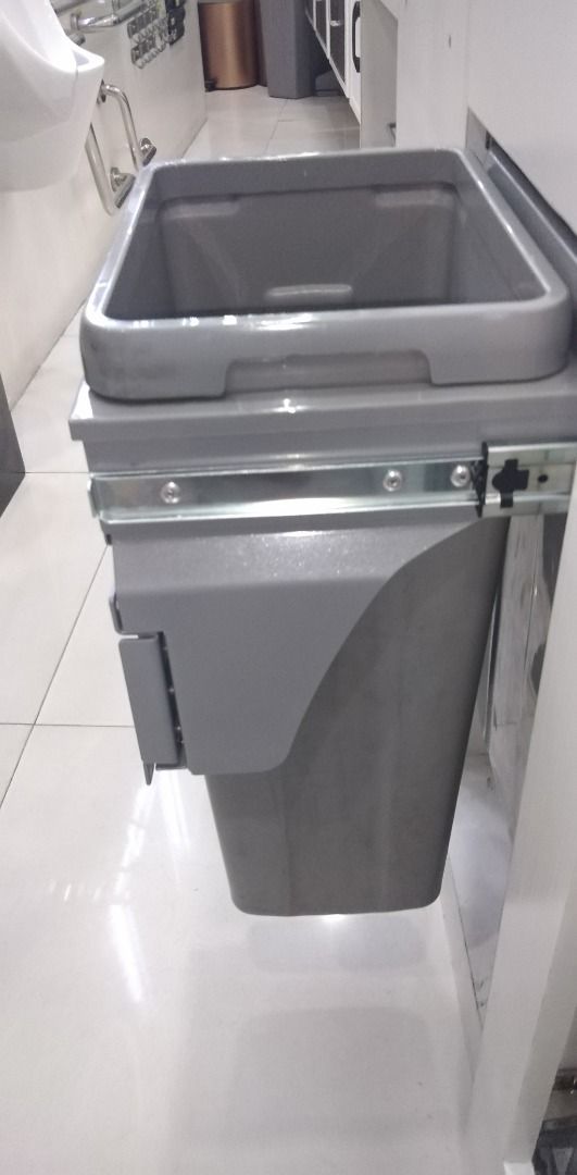 PULL-OUT TRASH CAN (Category: Waste Bins & Bags) located in Manila. Submitted by mayebarle006077 (Listing ID 1471138209, Image 1). Description: PULL-OUT TRASH CAN Keep your kitchen clean, organized, and clutter-free with our Pull-Out Trash Can, designed for convenient waste disposal and space-efficient storage. Its pull-out design allows the trash bin to be stored inside a cabinet and accessed easily whenever needed. ✅ Space-Saving Design – Keeps