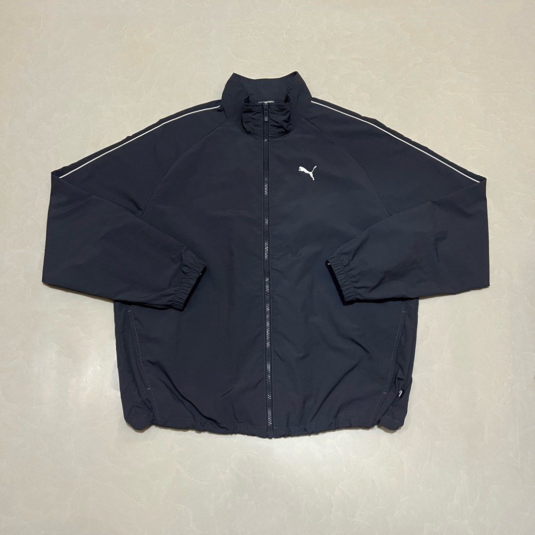 Puma - Track Jacket/Windbreaker (Category: Coats, Jackets and Outerwear) located in Taguig. Submitted by reidddz (Listing ID 1471133855, Image 1). Description: NO ISSUE AS NEW CONDITION.