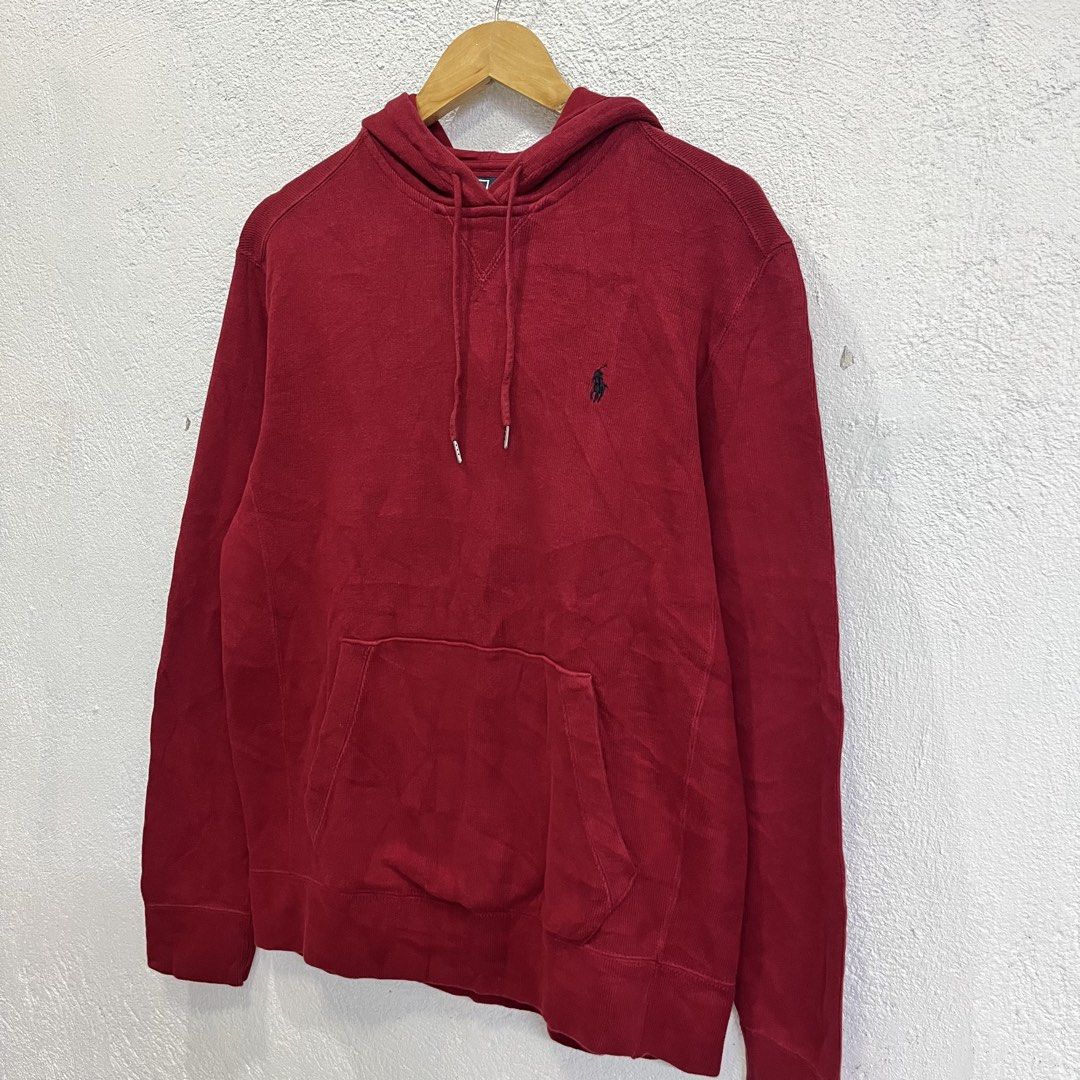 Ralph Lauren Hoodie Maroon (Category: Coats, Jackets and Outerwear) located in Naga. Submitted by arccave (Listing ID 1471141112, Image 3). Description: Size on Tag: Medium Measurements: 22W” × 27L” Recommended Fit: M-L Condition: Excellent Condition ✨ Issue: NONE AUTHENTICITY GUARANTEED.