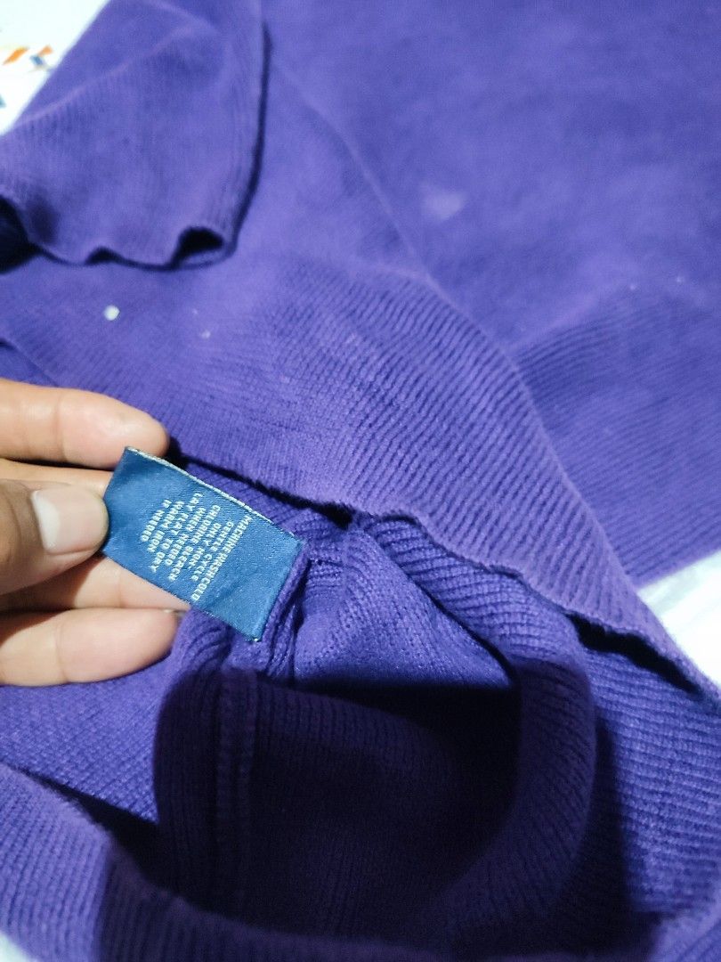 Ralph Lauren Polo jeans co knitted (Category: Coats, Jackets and Outerwear) located in Batangas. Submitted by byahenipeanut (Listing ID 1471227607, Image 3). Description: excellent condition need wash.