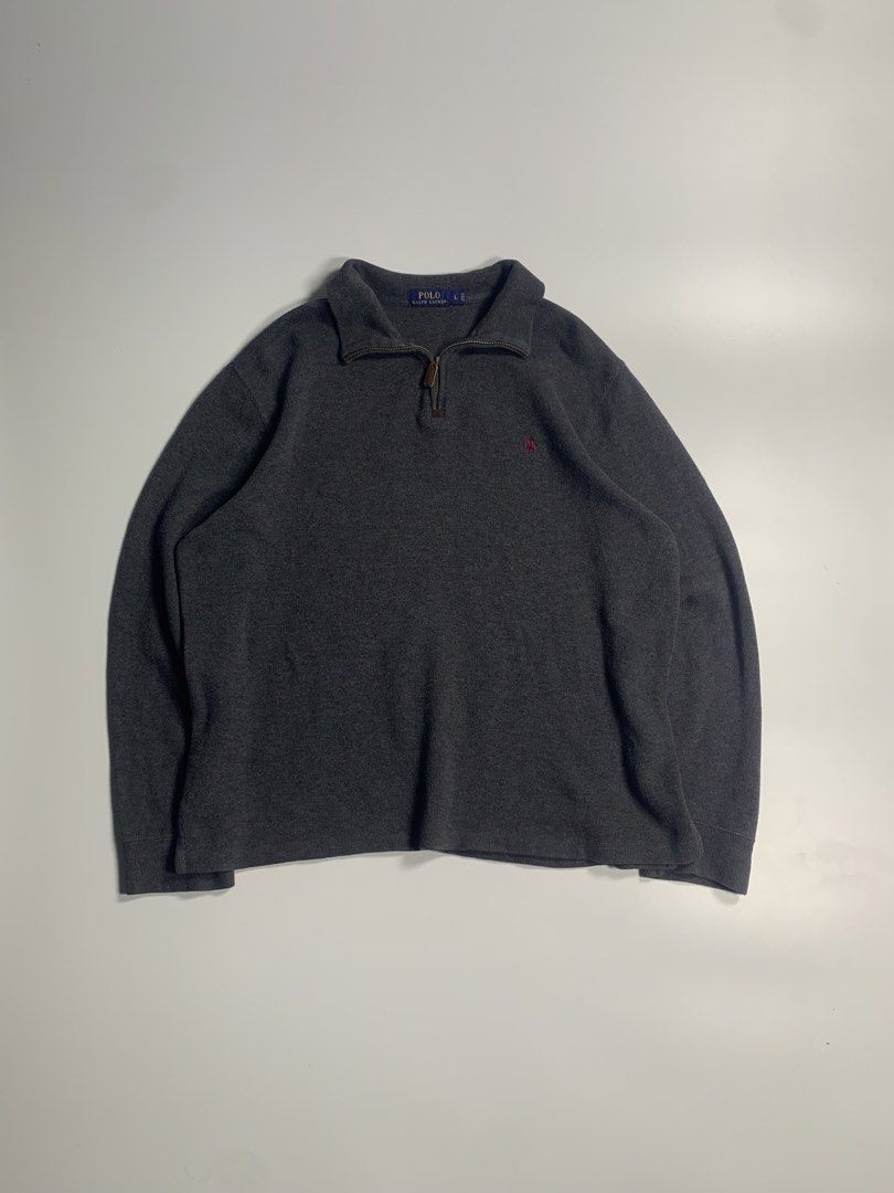 RALPH LAUREN QUARTER ZIP SWEATER (Category: Formal Shirts) located in Dinalupihan. Submitted by bigboythrift7 (Listing ID 1471178396, Image 1). Description: RALPH LAUREN QUARTER ZIP SIZE : LARGE DIMES : 23x28 EXCELLENT CONDITION NO ISSUE ₱3580+SHIPPING LOCATION DINALUPIHAN BATAAN .