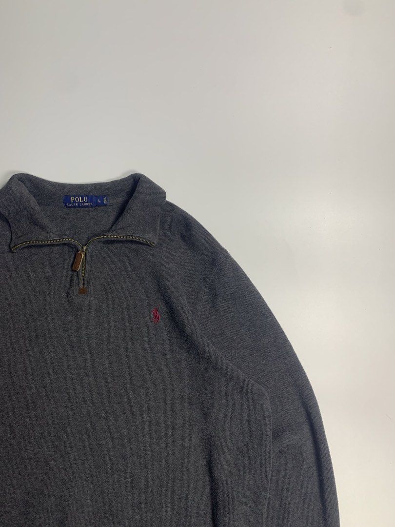 RALPH LAUREN QUARTER ZIP SWEATER (Category: Formal Shirts) located in Dinalupihan. Submitted by bigboythrift7 (Listing ID 1471178396, Image 2). Description: RALPH LAUREN QUARTER ZIP SIZE : LARGE DIMES : 23x28 EXCELLENT CONDITION NO ISSUE ₱3580+SHIPPING LOCATION DINALUPIHAN BATAAN .