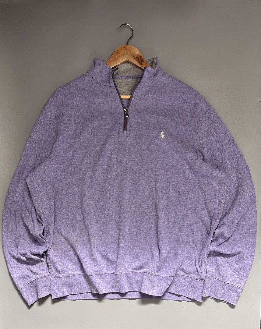 Ralph Lauren Quarter Zip Sweater (Category: Activewear) located in Manila. Submitted by thriftavenueph (Listing ID 1471183012, Image 1). Description: Fs: Ralph Lauren Quarter Zip Sweater Size: 27x27, XL Condition: excellent, no issue, 10/10 color Price: 1,700.