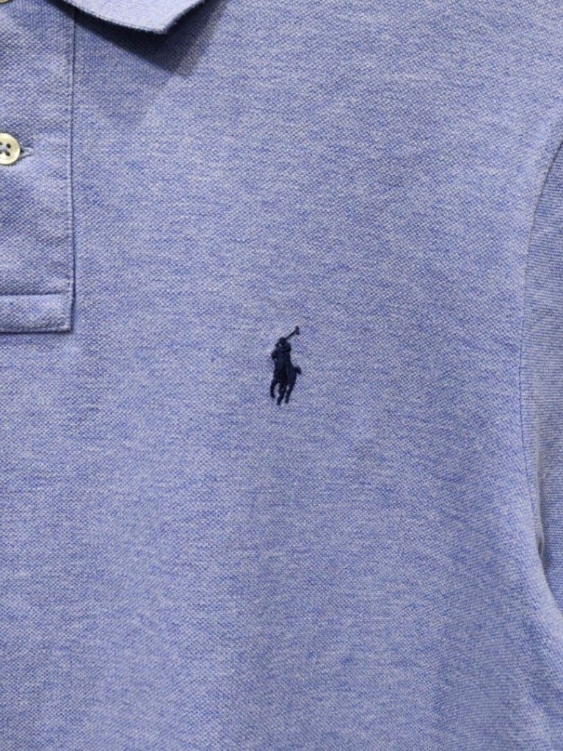 Ralph Lauren Polo Shirt (Category: Tshirts & Polo Shirts ) located in Rosales. Submitted by kudoscache (Listing ID 1471140282, Image 3). Description: - Brand: Ralph Lauren - Waist: 22 | Length: 27 / 28 - Color: Light Blue - slightly nego payment: maribank / gotyme courier: J&T.