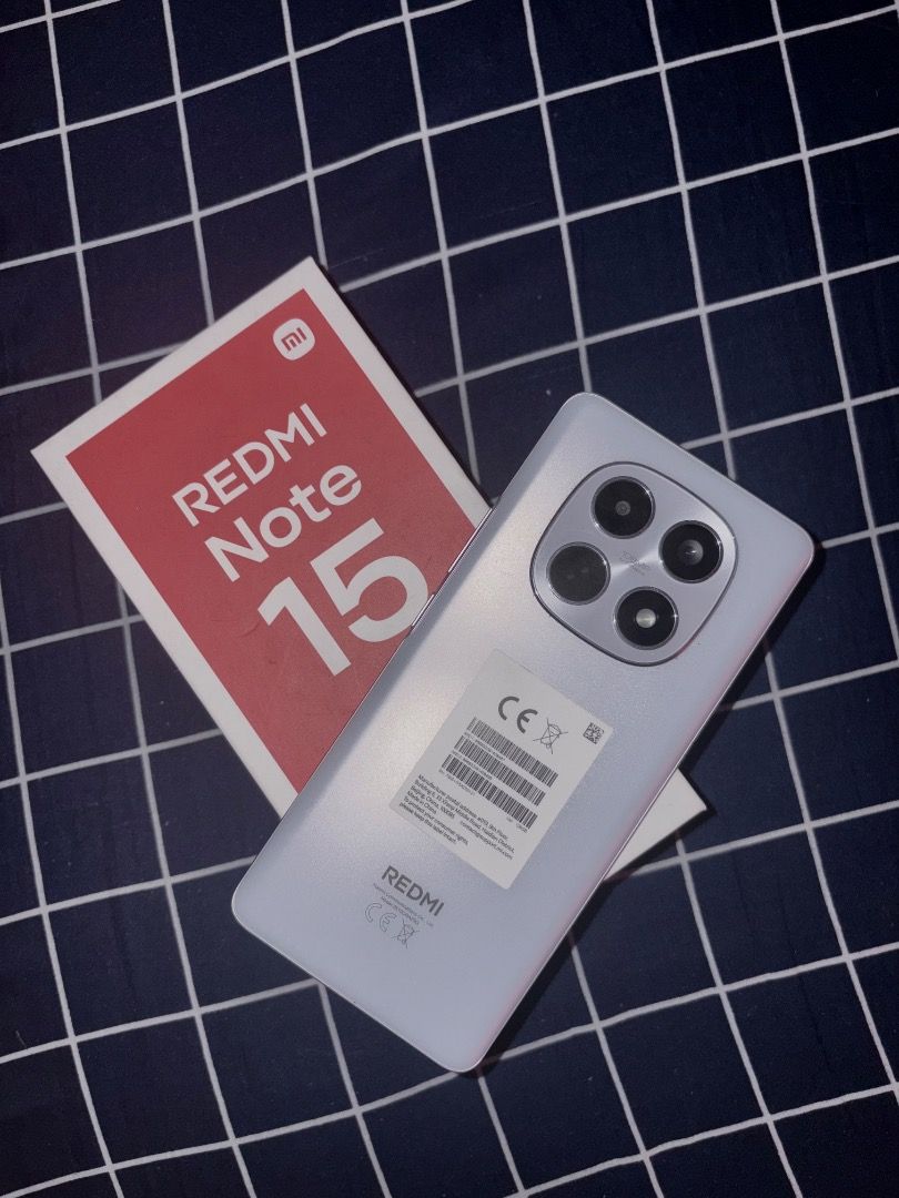 Redmi Note 15 (Category: Xiaomi) located in Caloocan City. Submitted by aechoox_ (Listing ID 1471267730, Image 2). Description: Bought last july. Rarely used. Just my extra phone :) meet up near malabon :).